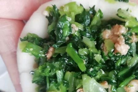 蒸青菜拌面粉做法大全