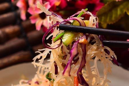 裙带菜海石花凉拌做法