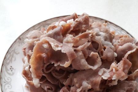 怎样把煮熟的羊肉切成片