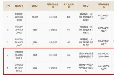 出质股权数额1000万元什么意思