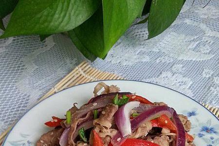 孜然牛肉片怎么做