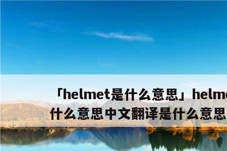 put什么意思