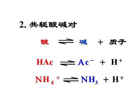 ch3nh2的共轭酸是什么