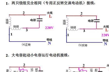 单相电机u1v1z1怎么接线