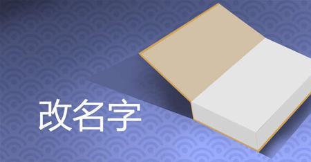 中年改名字需要办什么手续