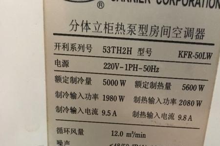额定制热功率什么意思