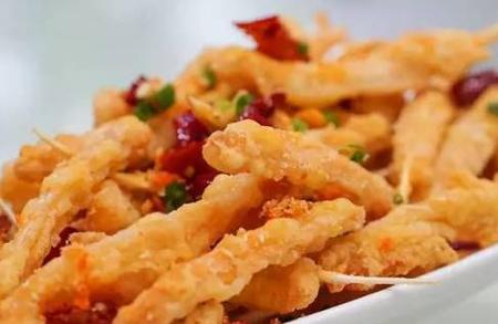 炸脆肉鲩鱼的做法