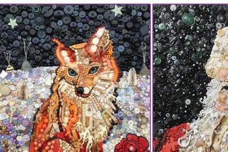 有关环保的名画