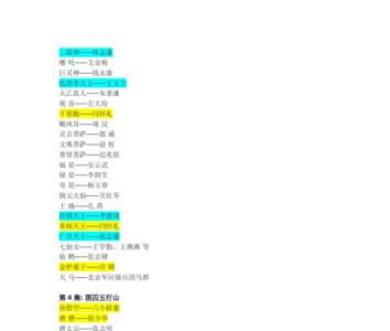 西游记续狮驼岭演员表