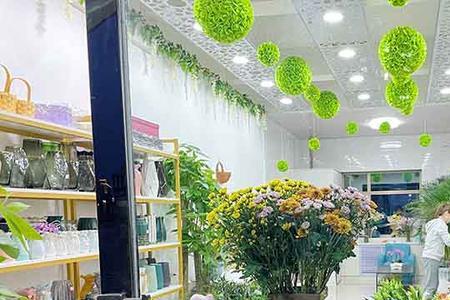 一个10平米的花店利润