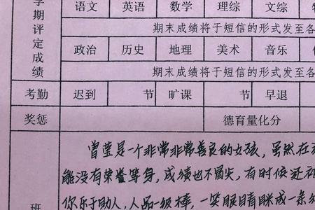 家庭报告书孩子的话怎么写