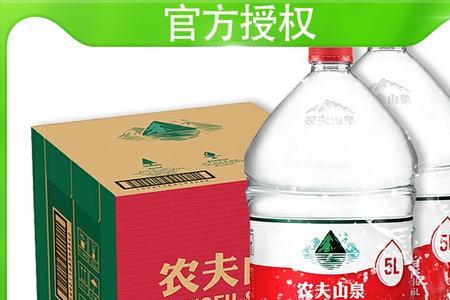 农夫山泉有5升装的吗