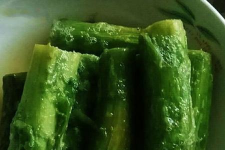 苋菜梗长绿霉了怎么办