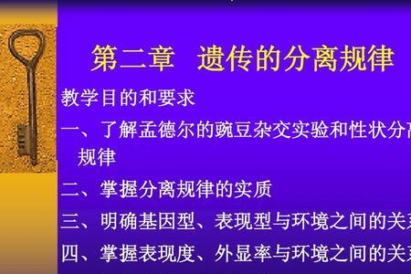 基因遗传定律的实质