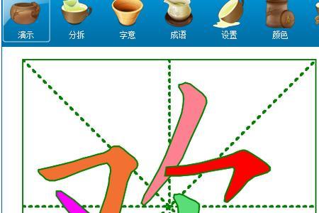 可的拆笔话