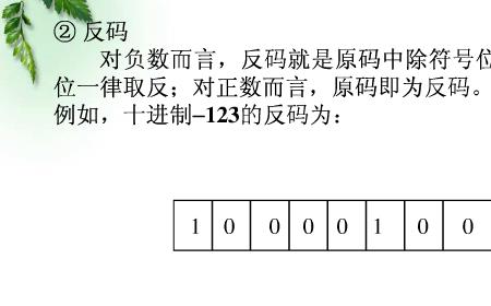 -125的补码