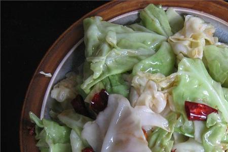 炝莲白怎么做出饭馆味