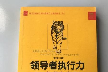 领导的执行力是什么