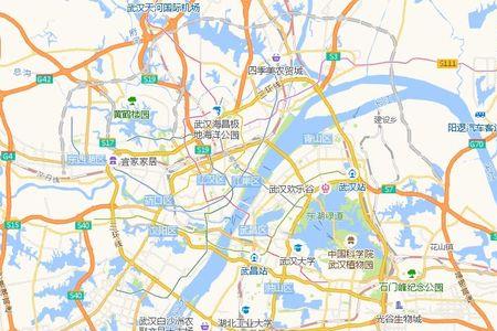 南京和武汉地理位置