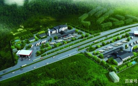 高速服务区建筑面积