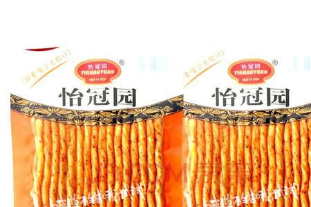 怡冠园辣条品牌如何