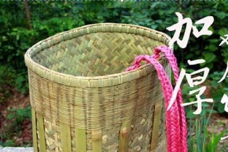 编织竹筐用的什么材料