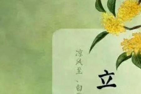 立秋现代格律诗词