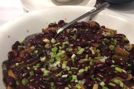 海参焖花腰豆的做法