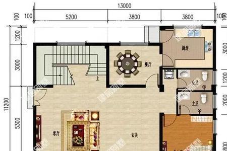5米宽自建房楼梯厨房最佳布局
