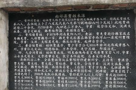 四川南充常见姓氏