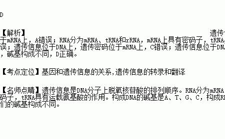 mrna上所有碱基都能构成密码子吗