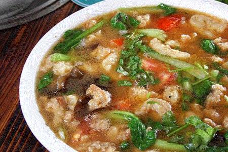 粉丝素肉汤怎么做