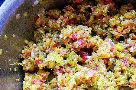 芹菜叶子饺子馅的做法