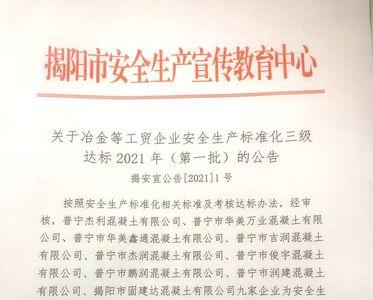 企业安全生产标准化几年一审