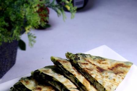 茄子饼夹韭菜电饼铛的做法