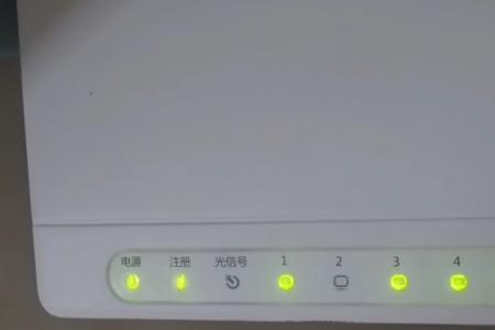路由器第三个灯闪红光