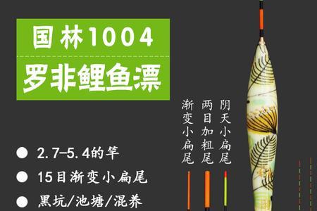 钓罗非鱼.如何看漂