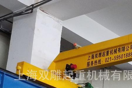 单梁电动葫芦小车轨道磨损严重