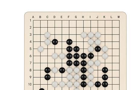 五子棋图纸画法
