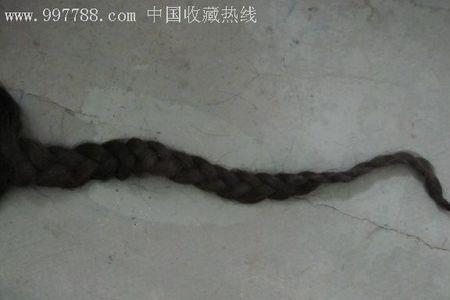 100厘米长头发大概多重