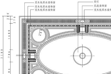 cad双眼皮吊顶怎么画