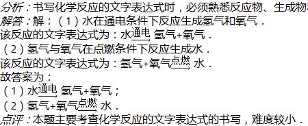 文字表达式的书写规则