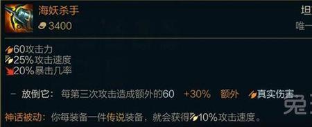 ez海妖杀手出装