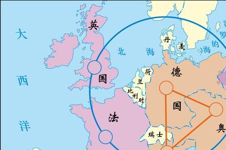 从英国德国直线距离有多少公里