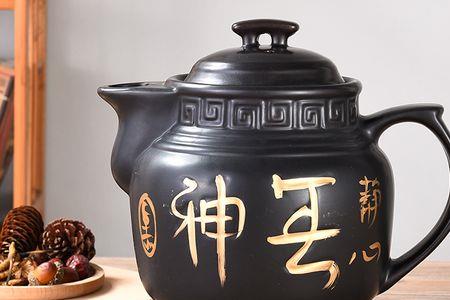 陶瓷熬药锅轻的好重的好