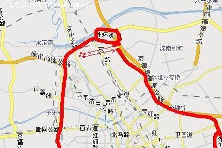 天津昆仑路是外环线吗