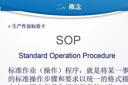 sop店铺是什么意思