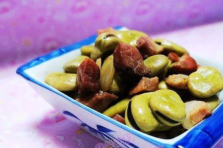 红薯粉有蚕豆的成分吗