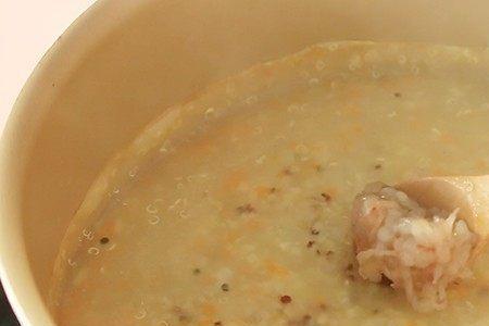 藜麦红鳟鱼粥做法