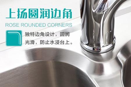 膏灰弄304不锈钢菜盆上了：怎么处理